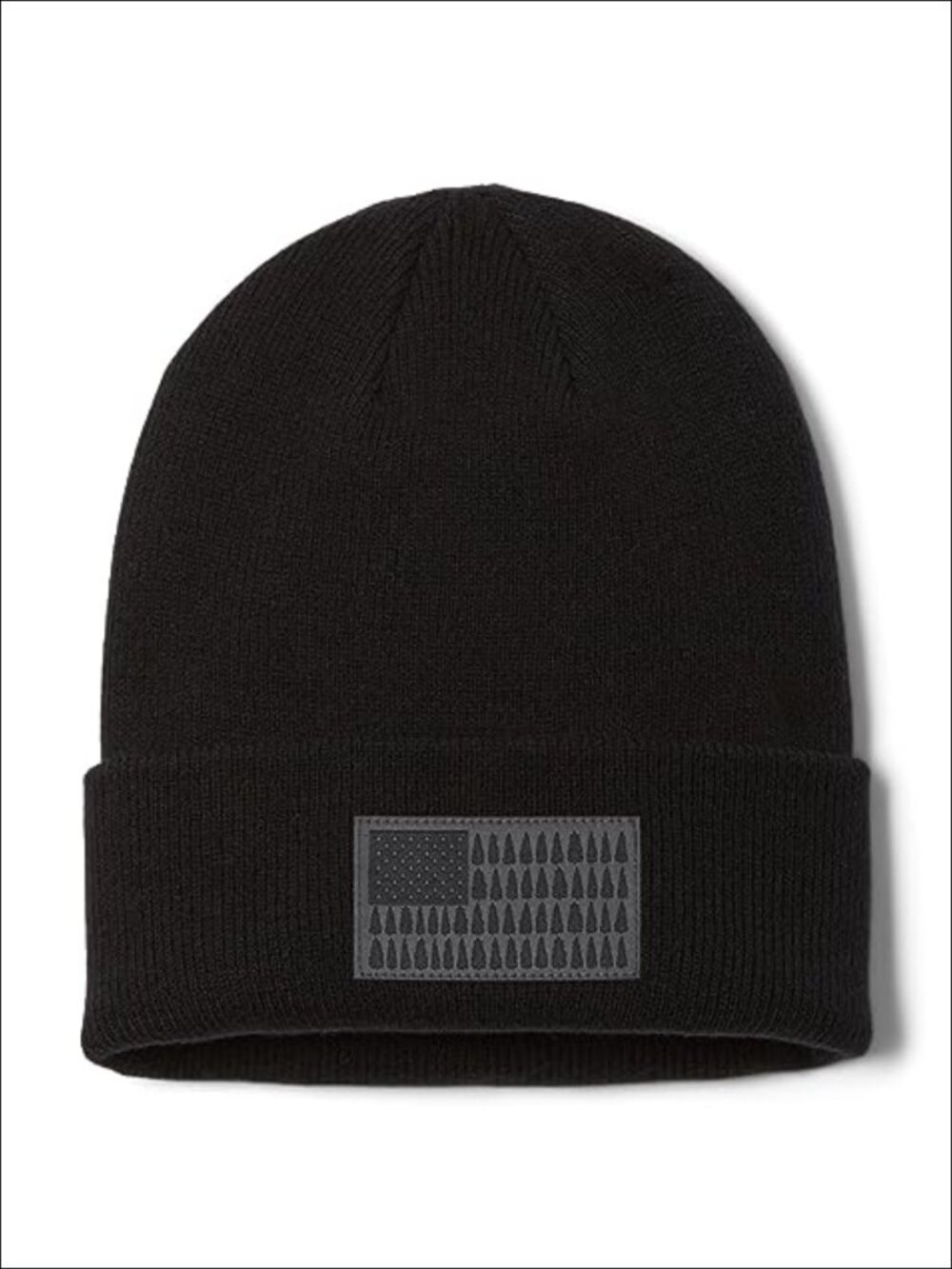Columbia Tree Flag Cuffed Beanie 100% Acrylic Knit Winter Hat One Size